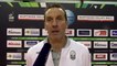 Interview maritima: le coach d'Avignon  Volley José Amet après la victoire à Martigues