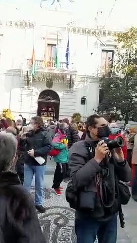Manifestación en Granada pidiendo la eliminación de las 