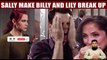 CBS Young And The Restless Sally plans to make Lily and Billy break up, become his new girlfriend