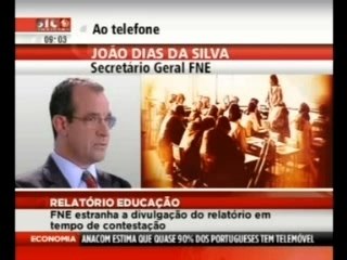 Professores...Relatório Educação