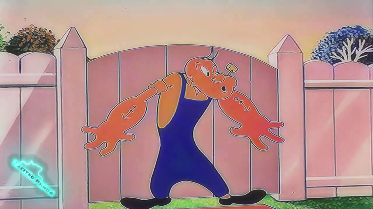 Popeye the Sailor - Insect to Injury (1956) REMASTERED Old Cartoon