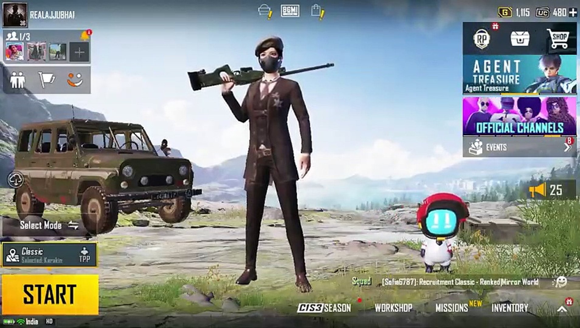 ⁣AIRDROP ONLY CHALLENGE WITH RAWKNEE | BGMI GAMEPLAY | TOTAL GAMING