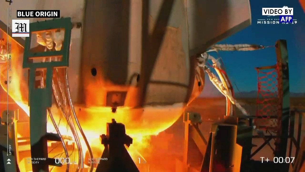 Bezos' Blue Origin launches third crewed space flight