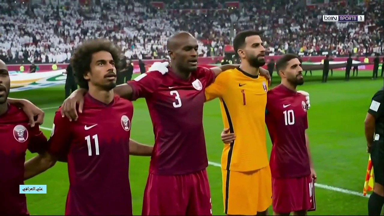 الشوط الاول مباراة قطر 5-0 والامارات ربع نهائي...