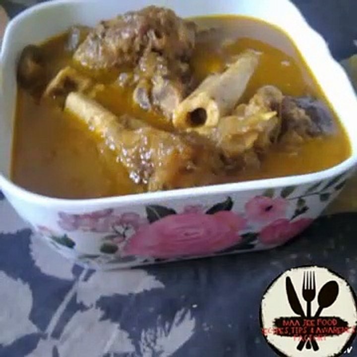 Beef Paye recipe