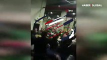 Bursaspor - Manisa BBSK maçı sonrası çıkan kavga kamerada