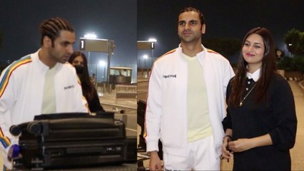 Divyanka Tripathi चोरी छिपे पति  Vivek संग चलीं छुट्टियां मनाने, Airport पर हुईं Spott | FilmiBeat
