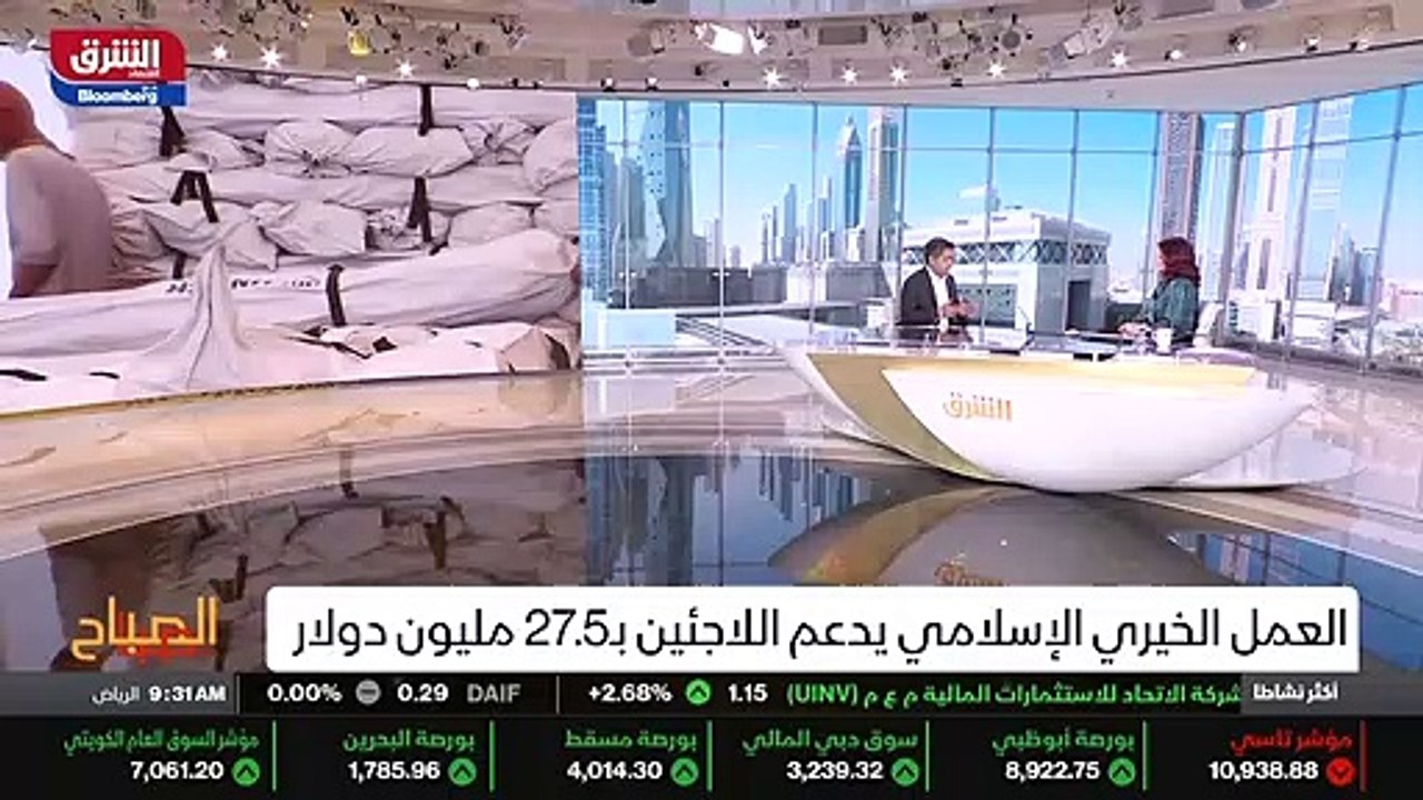 ...لاعطاء الزكاة والصدقات للمحتاجين بكل أنح...