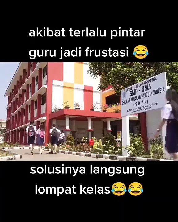 AKIBAT LU TERLALU PINTAR