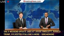 'SNL's Weekend Update Jabs At Jussie Smollett, Donald Trump, Sylvester Stallone & More - 1breakingne