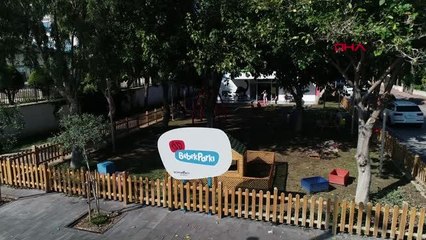 TÜRKİYE'NİN İLK BEBEK PARKI, PANDEMİDE BÜYÜK İLGİ GÖRDÜ