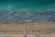 Son dakika haberi | İznik Gölü'nün bazı bölümlerinde su çekilmesi 50 metreyi aştı