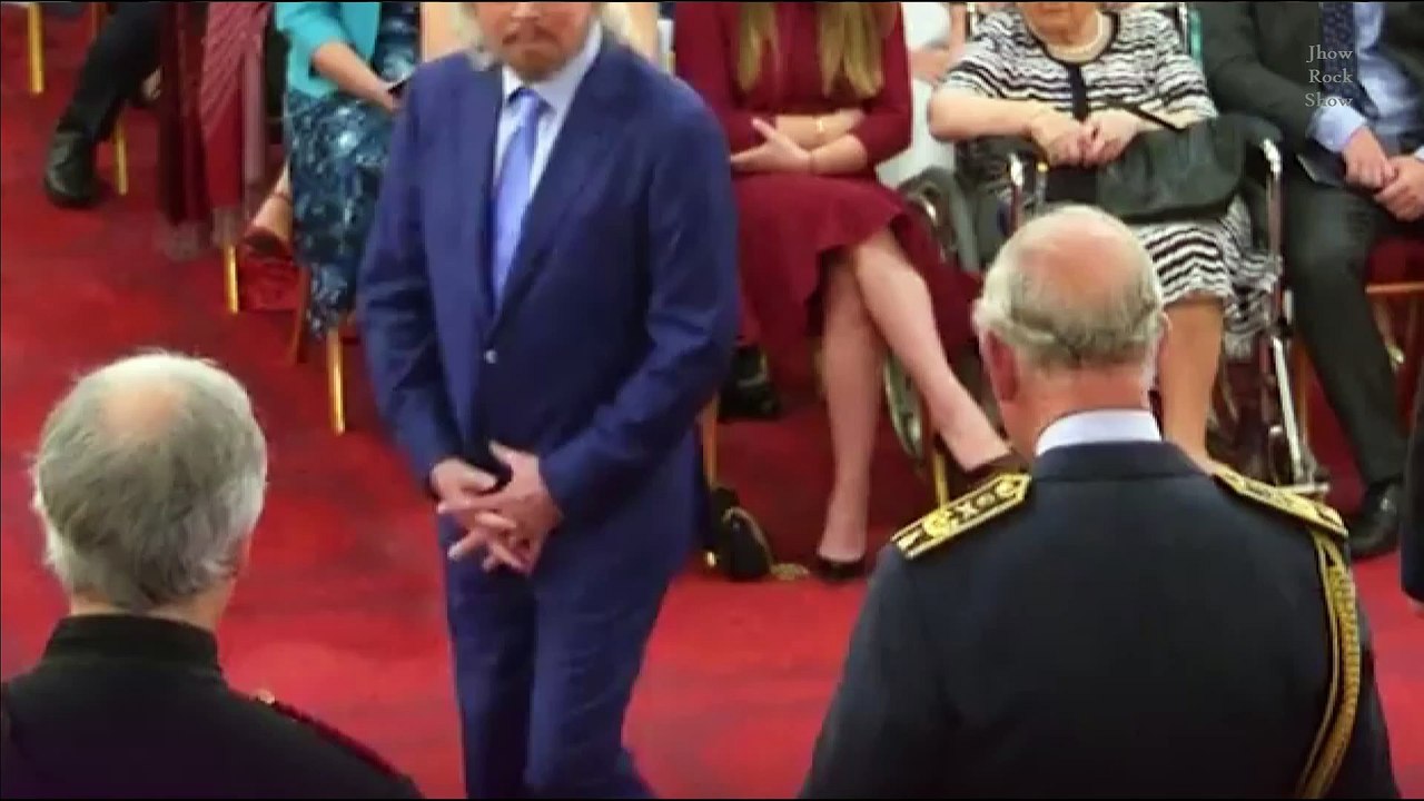 Sir Barry Gibb and Charles, Prince of Wales