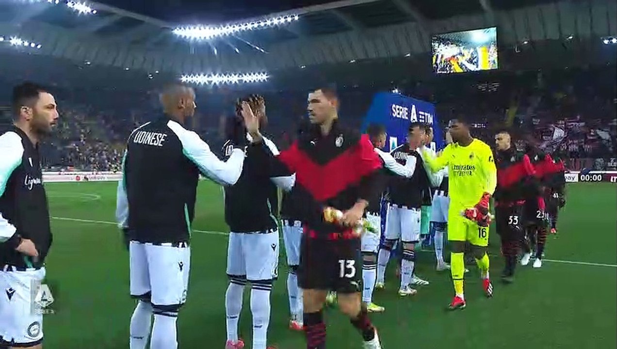 Highlight Football: Udinese 1-1 Milan  - Serie A 2021_22