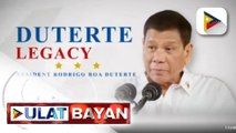 DUTERTE LEGACY: Pagsasabatas sa Universal Healthcare law, isa sa legasiya ni Pres. Duterte