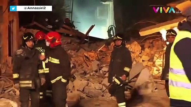 Tragis! Bangunan 4 Lantai Ambruk Kuburkan Warga Hidup-Hidup