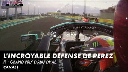 L'incroyable défense de Sergio Pérez sur Lewis Hamilton