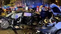 Paris : un chauffeur en Tesla perd le contrôle de son taxi, 15 blessés