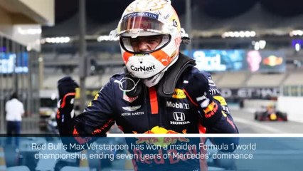 Breaking News - Verstappen wins F1 world title