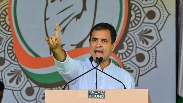 Rahul Gandhi attacks BJP, draws distinction between 'Hindu', 'Hindutva' at Jaipur rally
