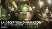 Les poignantes images de la déception de Lewis Hamilton