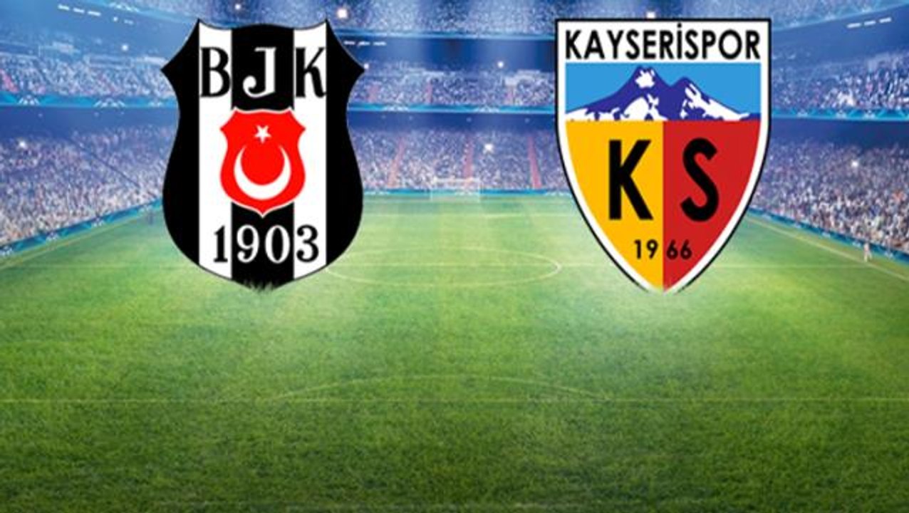 Sergen Yalçın sonrası kadro sil baştan! Beşiktaş-Kayserispor maçında ilk 11'ler belli oldu