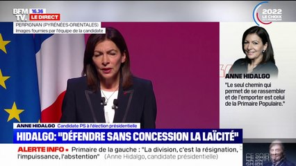 Anne Hidalgo: "La laïcité, c'est la base de la concorde nationale"