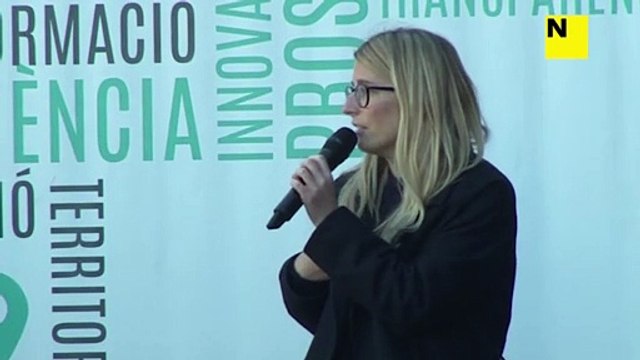 La vicepresidenta de JxCat, Elsa Artadi defensa la llei catalana de l'audiovisual i retreu que no hi hagi consens per tirar-la endavant.