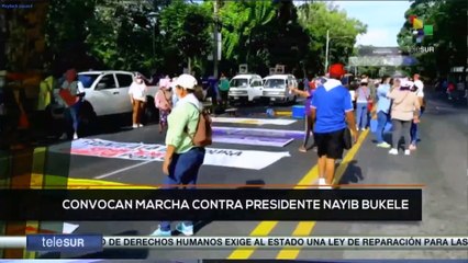 Download Video: teleSUR Noticias 11:30 12-12:Convocan sectores populares en Salvador movilización