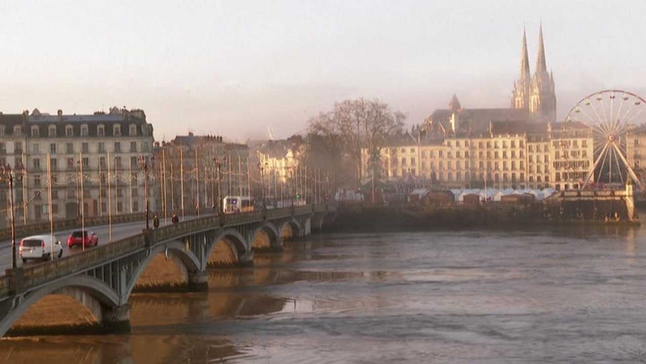 Drastic river flooding starting to recede