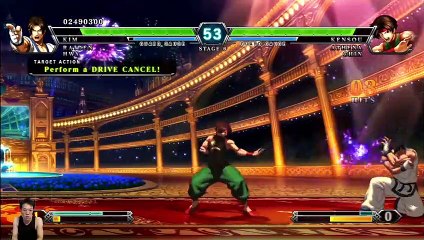 (PS3) KOF XIII - 04 - Kim Team - Lv 5 Hardest pt2