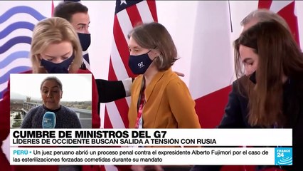 Informe desde Londres: ministros del G7 buscan salida a la tensión entre Ucrania y Rusia