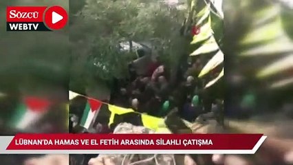 Lübnan’da Hamas ve El Fetih arasında silahlı çatışma
