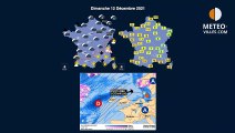 prévisions météo du dimanche 12 décembre 2021