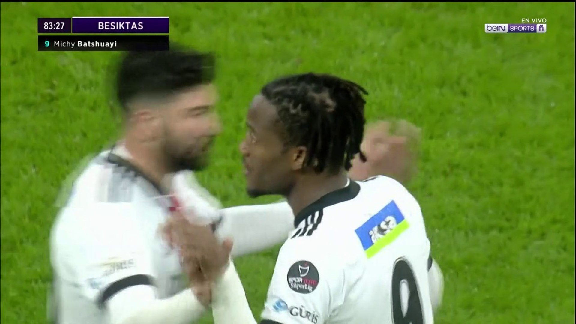 Batshuayi equalizes for Besiktas