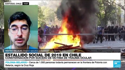 Matías Vallejo: "La violencia del Estado Chileno empujó a Patricio Pardo a quitarse la vida"