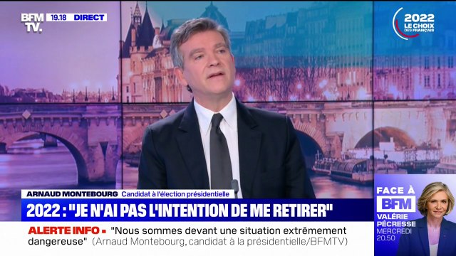 Arnaud Montebourg: Je n'ai pas l'intention ni de me retirer, ni de me rallier
