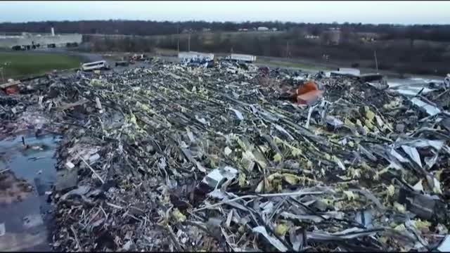 Biden califica de tragedia inimaginable la peor ola de tornados jamás sufrida en EEUU