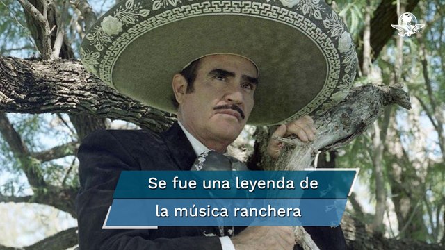 Muere Vicente Fernández, el Charro de México