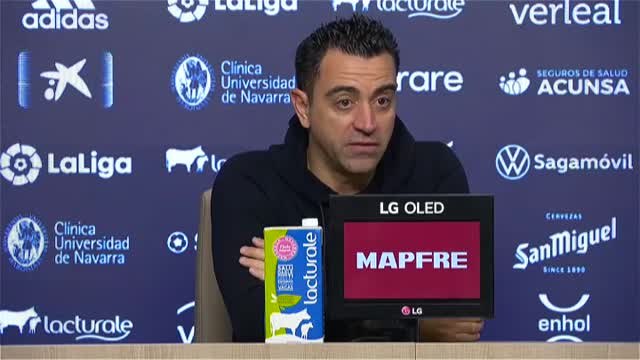 Xavi: Necesitamos una victoria de manera urgente