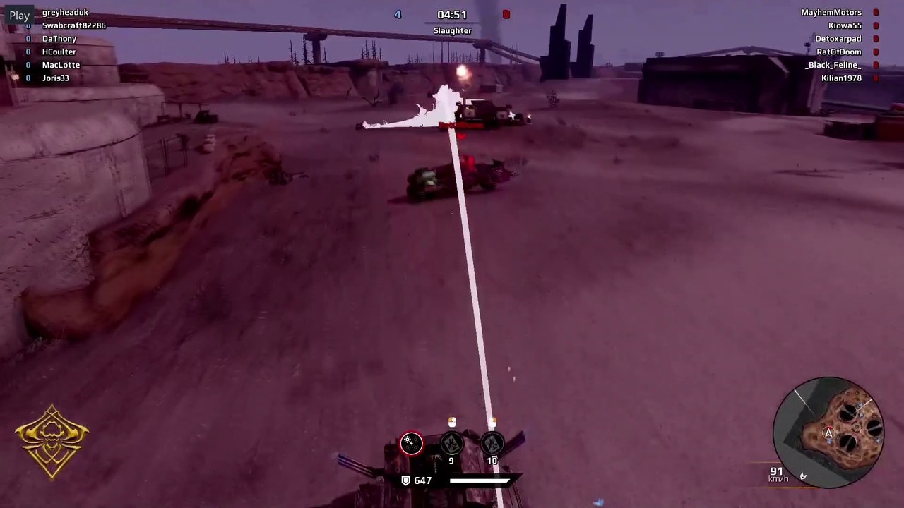 I am fond of fire, lovely fire, in Crossout