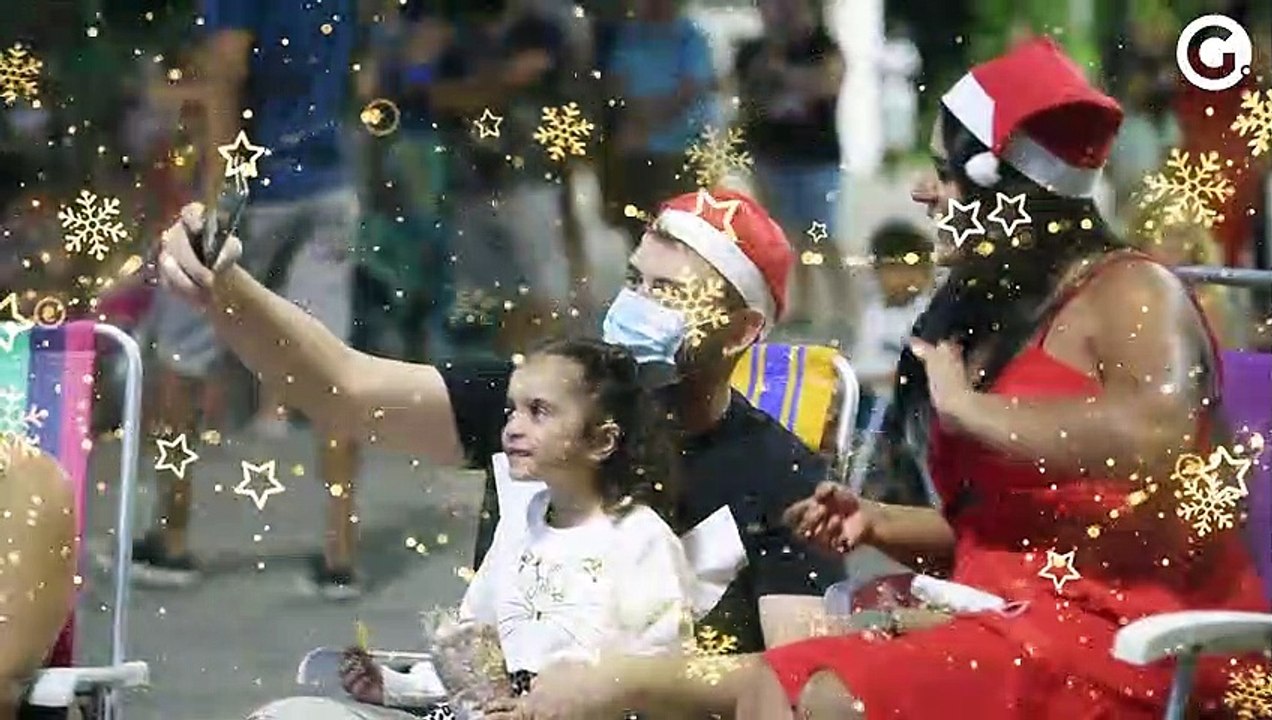 Inauguração decoração de natal da Serra