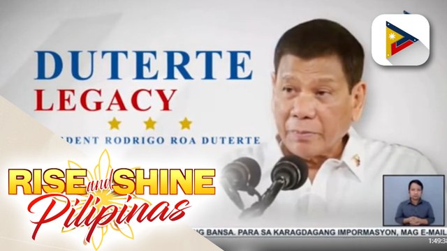 DUTERTE LEGACY | Pamahalaan , nakikiisa sa pagdiriwang ng International Universal Health Coverage Day; Universal Health Care Law, isa sa legasiyang iiwan ng Duterte administration