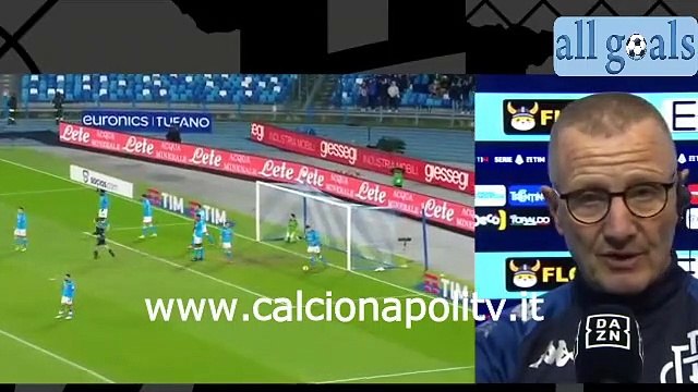 Napoli-Empoli 0-1 12/12/21 intervista post-partita Aurelio Andreazzoli