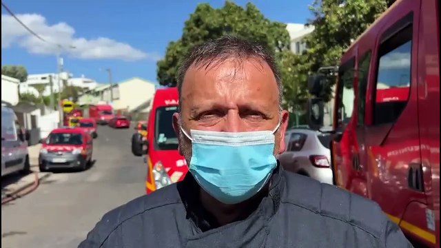 Immeuble incendié à St-Denis : Le point du SDIS