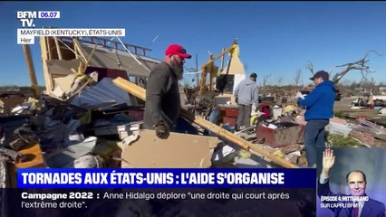 Tải video: La solidarité s'organise à Mayfield aux États-Unis après le passage de la tornade meurtrière