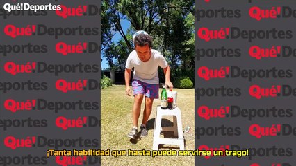 Tanta habilidad que hasta puede servirse