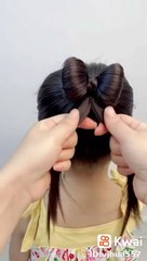 اسهل تسريحة للذهاب للمدرسة 