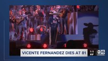 Legendary Mexican singer, Vicente Fernández, dead at 81