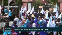 Ratusan Buruh di Pekalongan Demo, Tolak UMK
